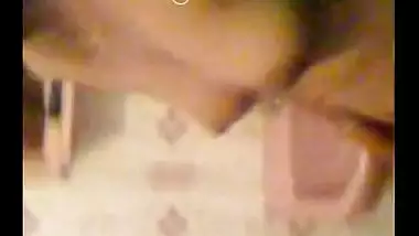 Playing Her Huge Breast