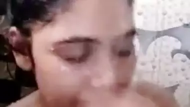 Cute nursing girl naked bathing video