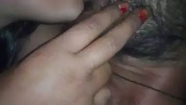 Big boobs bhabhi foreplay with devar before night sex