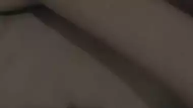 Girlfriend showing asshole and fingering video making