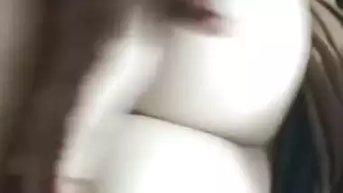 Beautiful naked big boobs showing hot girlfriend