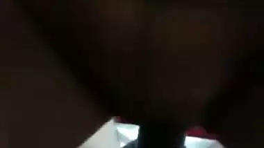 Man presses desi lady’s boobs and makes her ride on his dick