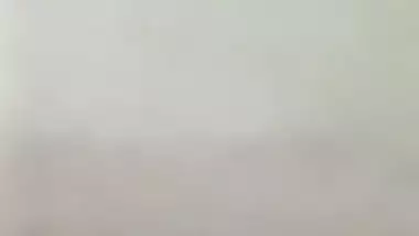 Huge boobs MILF naked in the bathroom viral MMS