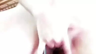 Big boobs horny girlfriend fingering on live call