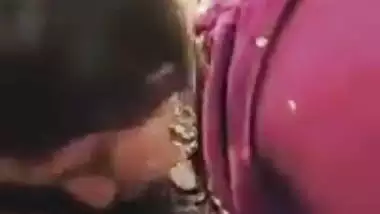 Bahu makes her Sasur happy with a desi blowjob